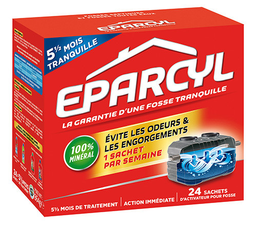 EPARCYL Liquide activateur biologique pour Fosse septique - 500 ml (Lot de  2) - Cdiscount Au quotidien