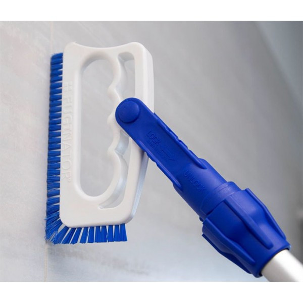 Fuginator brosse nettoyage joint avec articulation pour manche-DME -  Brosserie - Matériel